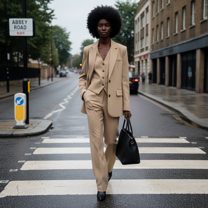 Chic Brown Blazer in Women's Tailoring